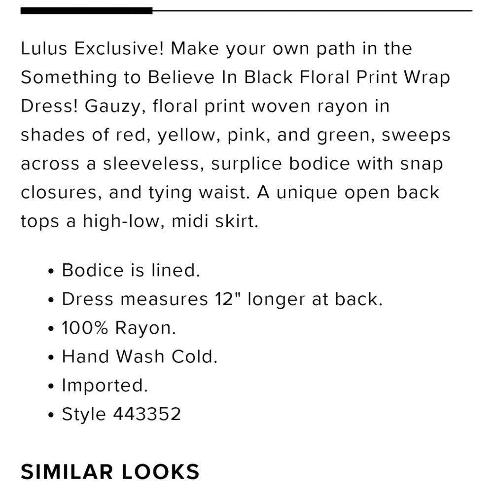 Lulu's Floral Dress - Picture 6 of 8